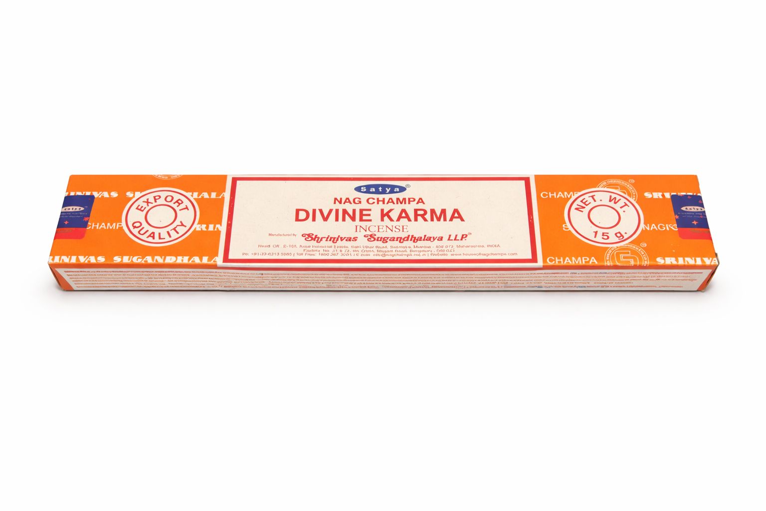 Incenso Divine Karma - Satya