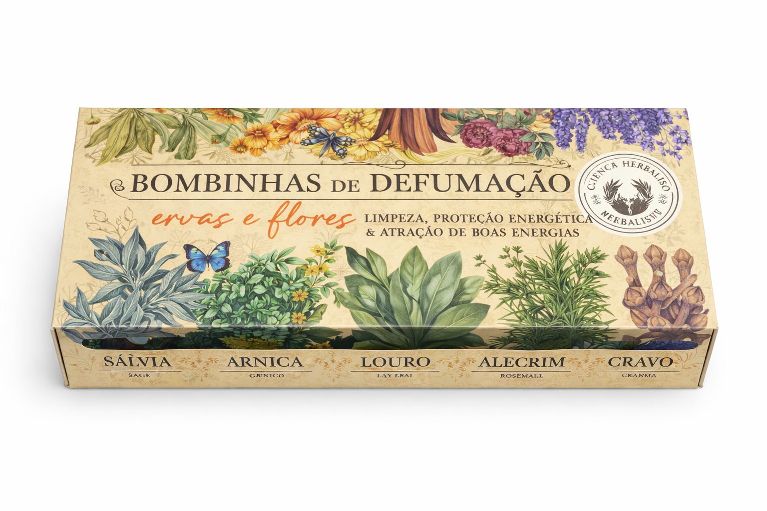 Bombinhas de defumação - Cura Herbal